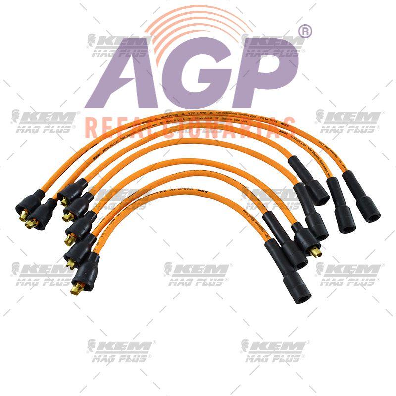 CABLES PARA BUJIAS MAG-PLUS  VAM 6 CIL. AMERICAN - REFACCIONARIAS AGP