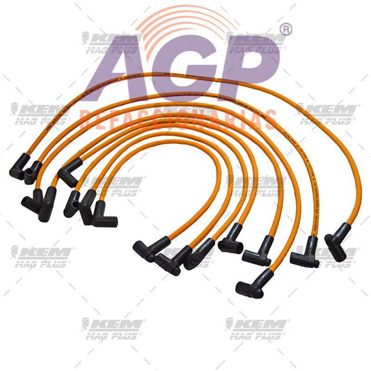 CABLES PARA BUJIAS MAG-PLUS  G.M. 8 CIL. 350 ENC. ELECTRONICO MICROBUS