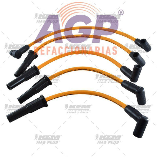 CABLES PARA BUJIAS MAG-PLUS  FORD 4 CIL. 2.3 LTS GHIA FUEL INJECTION  1991-1991