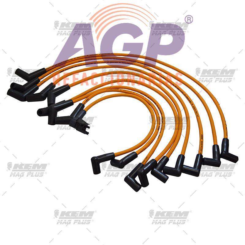 CABLES PARA BUJIAS MAG-PLUS  FORD 8 CIL. 5.0 LTS.PICK UP F-250