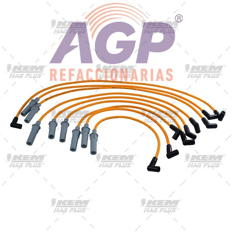 CABLES PARA BUJIAS MAG-PLUS  CHRYSLER 8 CIL. 360 M.P.F.I. DURANGO RAM 2500