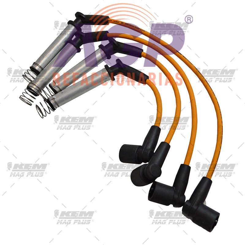 CABLES PARA BUJIAS MAG-PLUS  G.M. 4 CIL. 1.4