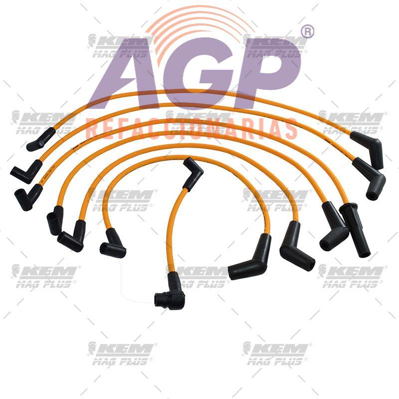 CABLES PARA BUJIAS MAG-PLUS  FORD 6 CIL. 3.0 LTS.GHIA ENCENDIDO ELECTRONICO 1993-1995