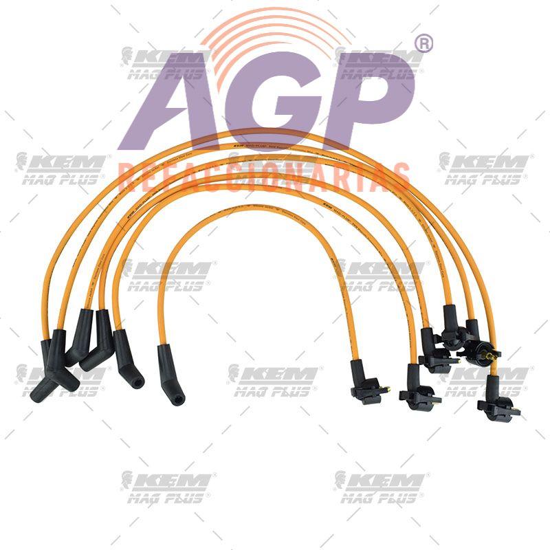 CABLES PARA BUJIAS MAG-PLUS  FORD 6 CIL. 3.8 LTS.THUNDERBIRD