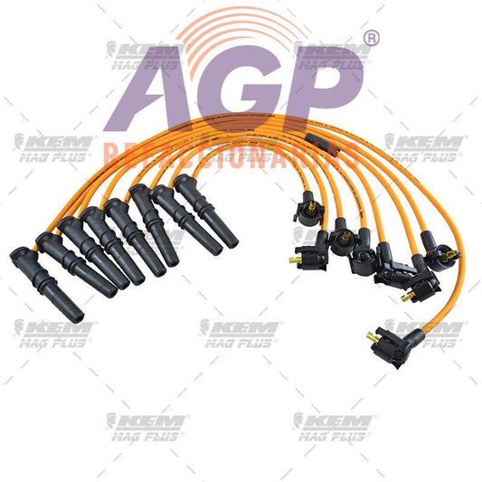 CABLES PARA BUJIAS MAG-PLUS  FORD 8 CIL. 4.6 LTS. MUSTANG 1996-1998 - REFACCIONARIAS AGP