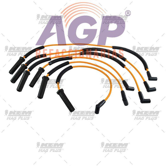 CABLES PARA BUJIAS MAG-PLUS  G.M. 6 CIL. 3.1 LTS. MALIBU 1997-2001 - REFACCIONARIAS AGP