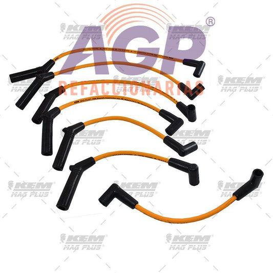CABLES PARA BUJIAS MAG-PLUS  JEEP 6 CIL. 4.0 LTS. CHEROKEE