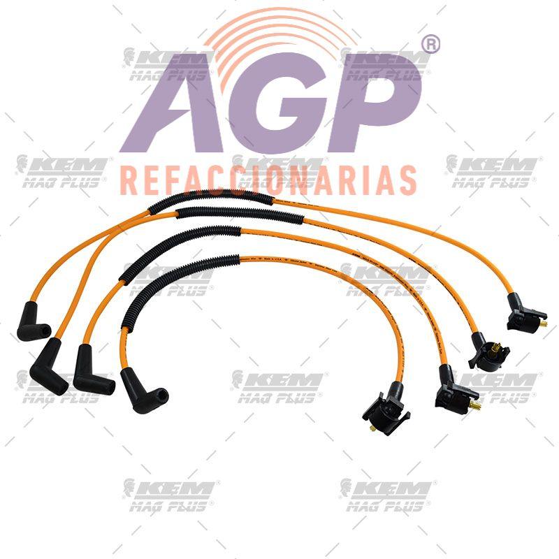 CABLES PARA BUJIAS MAG-PLUS  FORD 4 CIL. 1.3