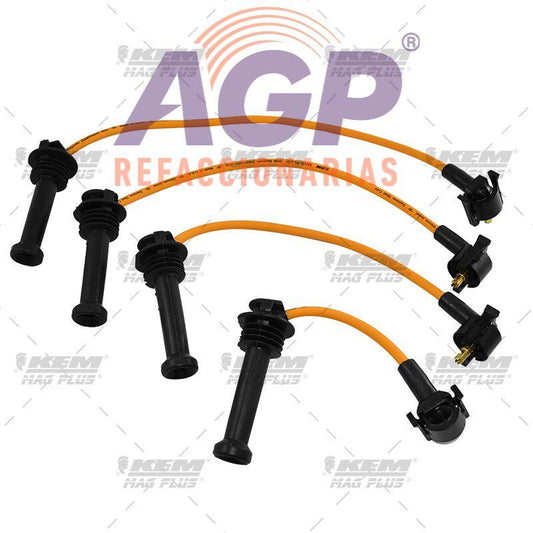 CABLES PARA BUJIAS MAG-PLUS  FORD 4 CIL. 2.0 LTS. CONTOUR