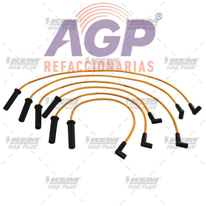 CABLES PARA BUJIAS MAG-PLUS  G.M. 6 CIL. 3.4 LTS. VENTURE 1997-1999