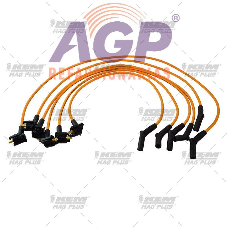 CABLES PARA BUJIAS MAG-PLUS  FORD 6 CIL. 4.2 LTS. PICK UP F-150 1997-2000