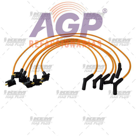 CABLES PARA BUJIAS MAG-PLUS  FORD 6 CIL. 4.2 LTS. PICK UP F-150 1997-2000