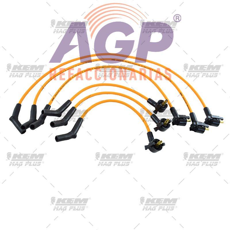 CABLES PARA BUJIAS MAG-PLUS  FORD 6 CIL. 4.0 LTS. RANGER 1995
