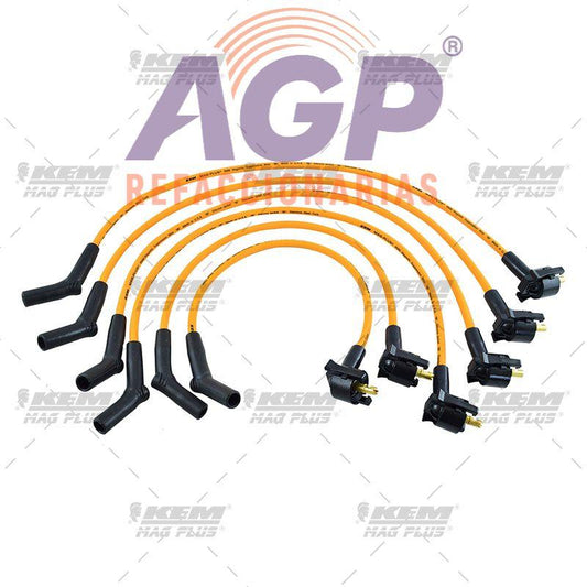 CABLES PARA BUJIAS MAG-PLUS  FORD 6 CIL. 3.0 LTS. RANGER 1995-1997