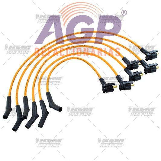 CABLES PARA BUJIAS MAG-PLUS  FORD 6 CIL. 3.0 LTS. RANGER 1998-2000