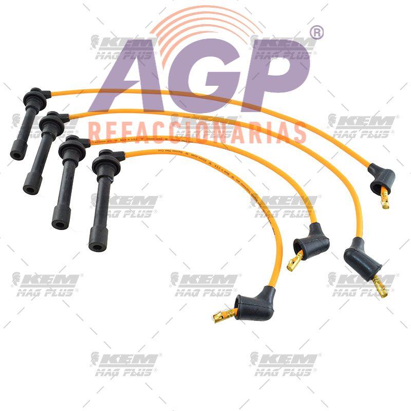 CABLES PARA BUJIAS MAG-PLUS  HONDA 4 CIL. 1.6 LTS CIVIC 1996-2000