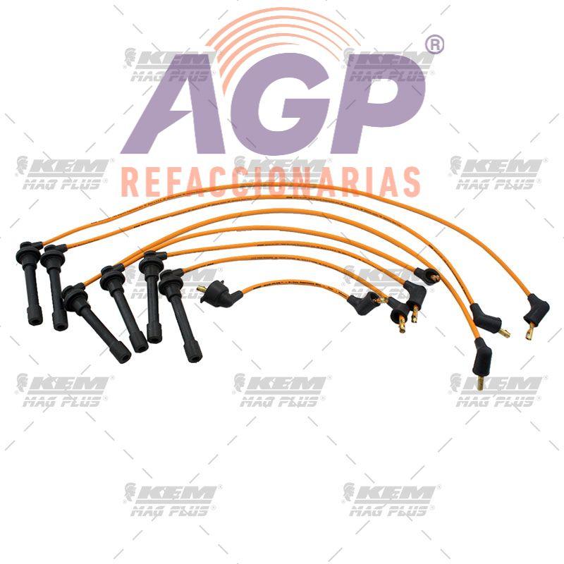 CABLES PARA BUJIAS MAG-PLUS  HONDA 6 CIL. 3.0 LTS. ACCORD 1998-2001