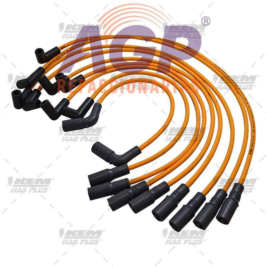 CABLES PARA BUJIAS MAG-PLUS  G.M. 8 CIL. 5.7 LTS. SILVERADO