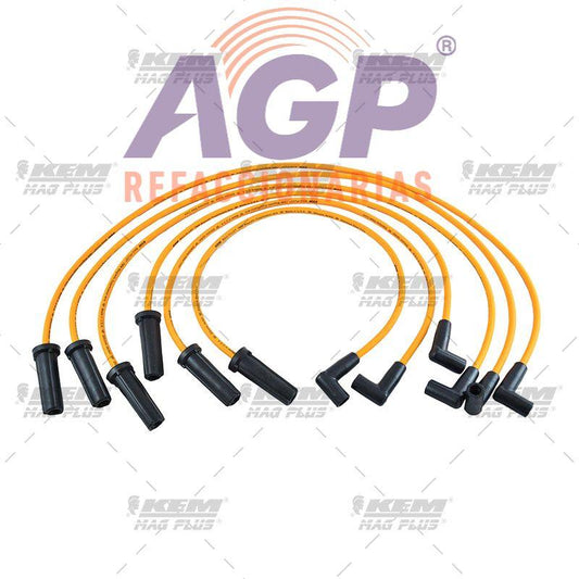 CABLES PARA BUJIAS MAG-PLUS  G.M. 6 CIL. 3.4 LTS. PONTIAC GRAND AM 2000-2002