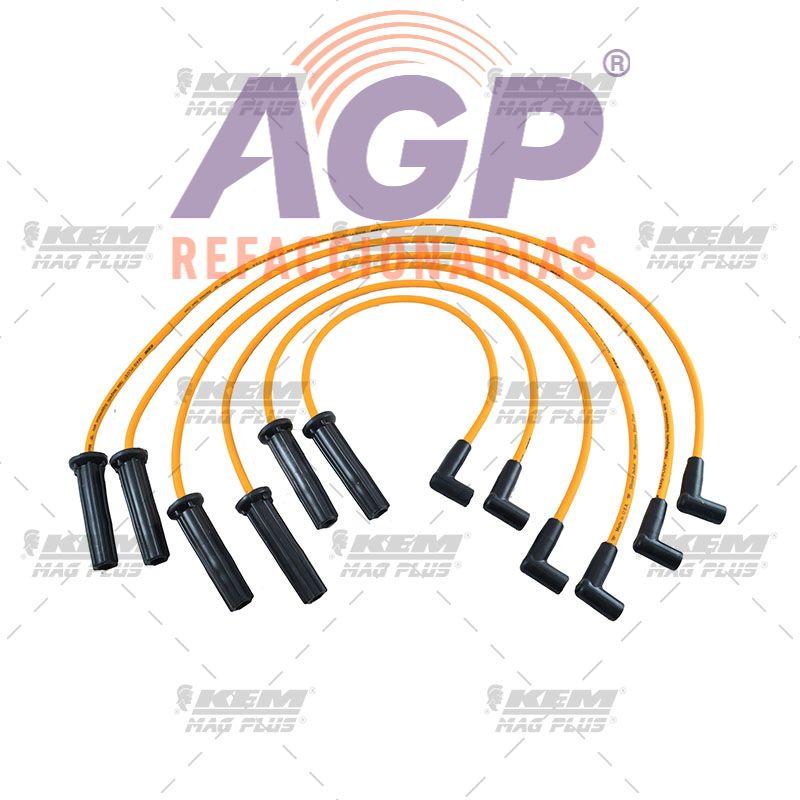 CABLES PARA BUJIAS MAG-PLUS  G.M. 6 CIL. 3.8 LTS. PONTIAC BONNEVILLE 1996-1998