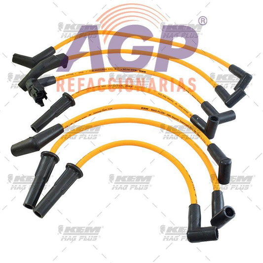 CABLES PARA BUJIAS MAG-PLUS  FORD 6 CIL. 4.9 LTS. ECONOLINE 1994-1996