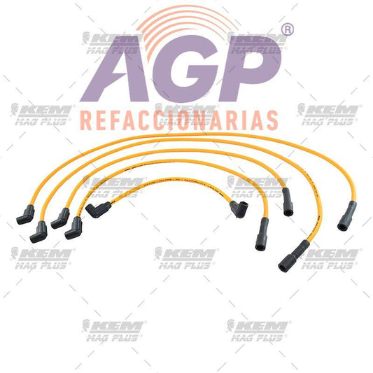 CABLES PARA BUJIAS MAG-PLUS  G.M. 4 CIL. PICK UP S10 BLAZER