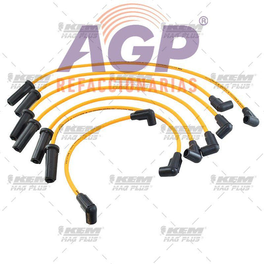 CABLES PARA BUJIAS MAG-PLUS  G.M. 6 CIL. 2.8 LTS. PICK UP S-10 1991-1993