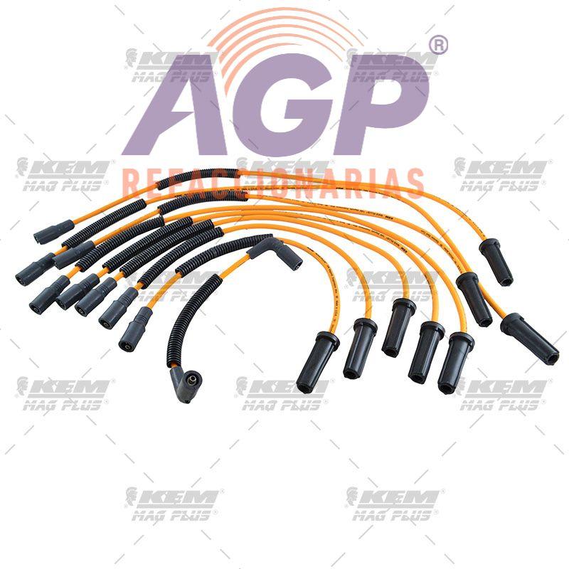 CABLES PARA BUJIAS MAG-PLUS  CHEVROLET C2500  7.4LTS 8CIL 1996-2000 / C2500 SUBURBAN  7.4LTS 8CIL 1996-2000 / C3500  7.4LTS 8CIL 1996-2000 /  C3500 HD  7.4LTS 8CIL 1996-2000 /