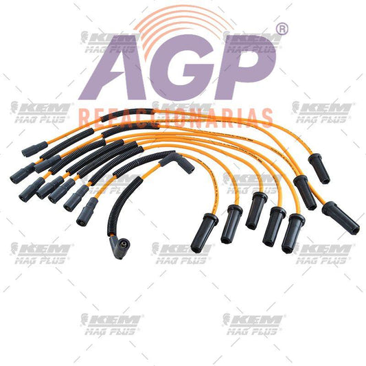 CABLES PARA BUJIAS MAG-PLUS  CHEVROLET C2500  7.4LTS 8CIL 1996-2000 / C2500 SUBURBAN  7.4LTS 8CIL 1996-2000 / C3500  7.4LTS 8CIL 1996-2000 /  C3500 HD  7.4LTS 8CIL 1996-2000 /