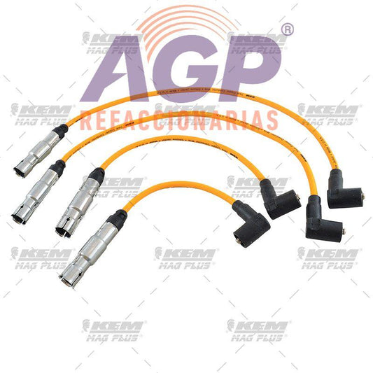 CABLES PARA BUJIAS MAG-PLUS  SEAT 4 CIL. 1.6 LTS. IBIZA