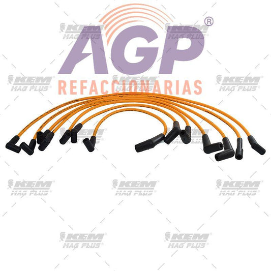 CABLES PARA BUJIAS MAG-PLUS  FORD 6 CIL. 2.8