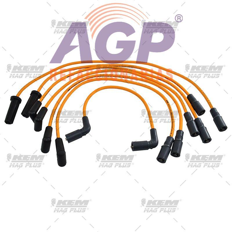 CABLES PARA BUJIAS MAG-PLUS  CHEVROLET SILVERADO 1500  4.3LTS 6CIL 2001-2006 / EXPRESS 1500  4.3LTS 6CIL 1996-2007 / EXPRESS 2500  4.3LTS 6CIL 1995-2005 / GMC SAVANA 1500  4.3LTS 6CIL 1996-2007 /