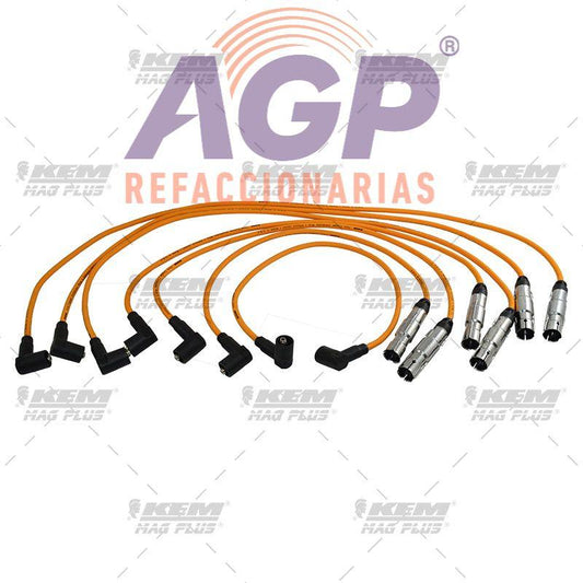 CABLES PARA BUJIAS MAG-PLUS  VW 6 CIL. 2.8 LTS. JETTA