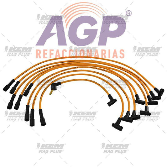 CABLES PARA BUJIAS MAG-PLUS  FORD 8 CIL. 4.0 LTS. F-400 1992-1997