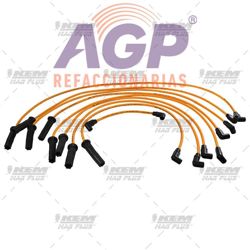 CABLES PARA BUJIAS MAG-PLUS  G.M. 8 CIL. 7.4 LTS. CAMIONES KODIAK 1991-1998