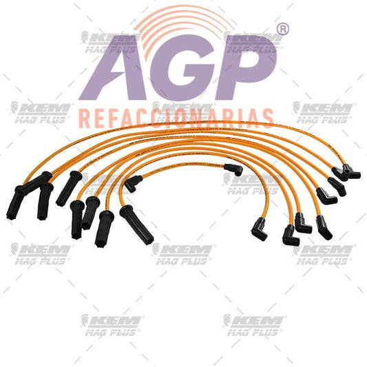 CABLES PARA BUJIAS MAG-PLUS  G.M. 8 CIL. 7.4 LTS. CAMIONES KODIAK 1991-1998