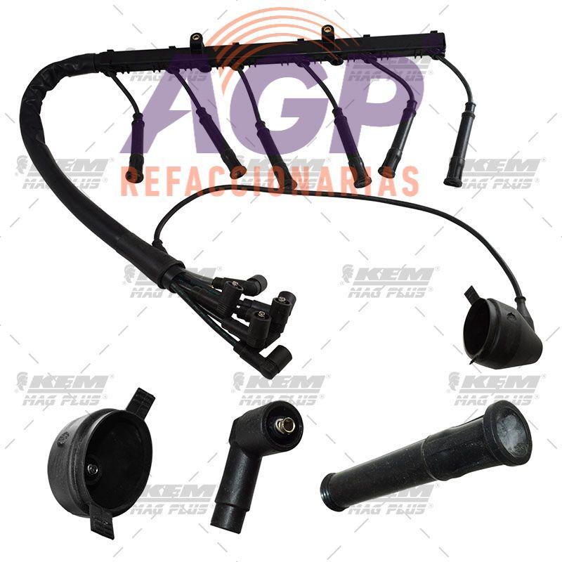 CABLES PARA BUJIAS MAG-PLUS  BMW SERIE 3 320I E30 2.0 LTS. 6 CIL. (1995-1996)