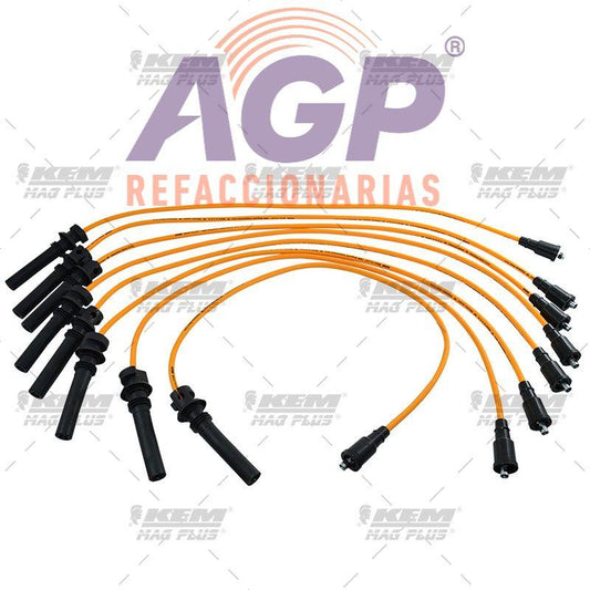 CABLES PARA BUJIAS MAG-PLUS  CHRYSLER 8 CIL.  5.7 LTS. RAM DURANGO