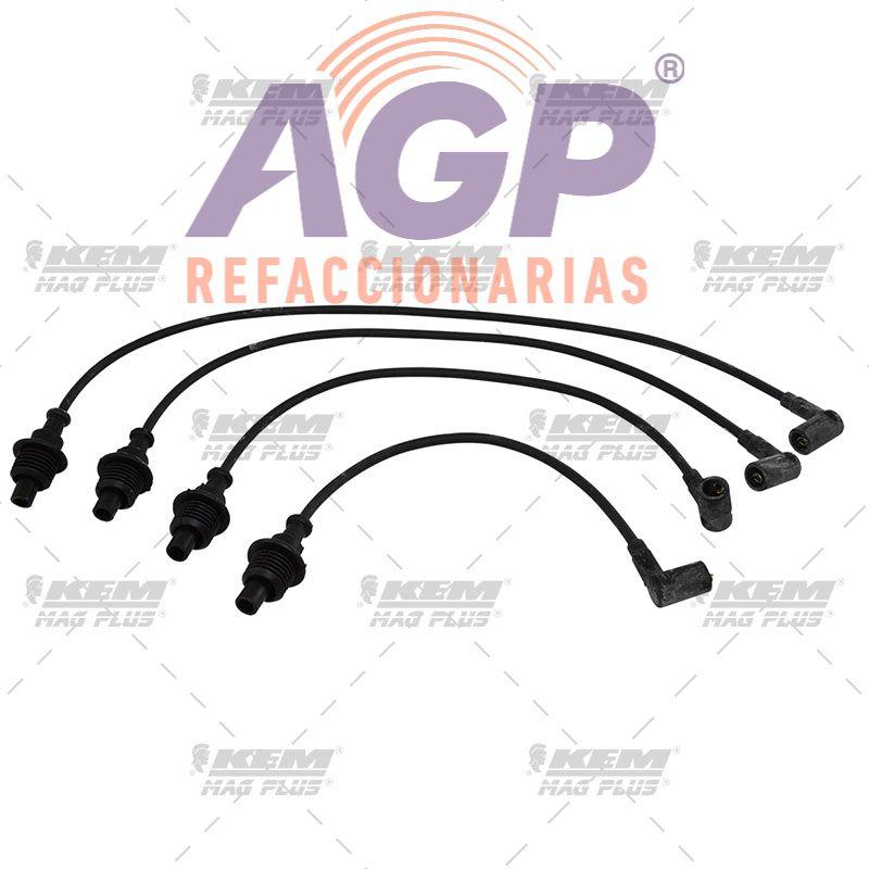 CABLES PARA BUJIAS MAG-PLUS  PEUGEOT 4 CIL. 306  1.8 LTS. 1999-2002