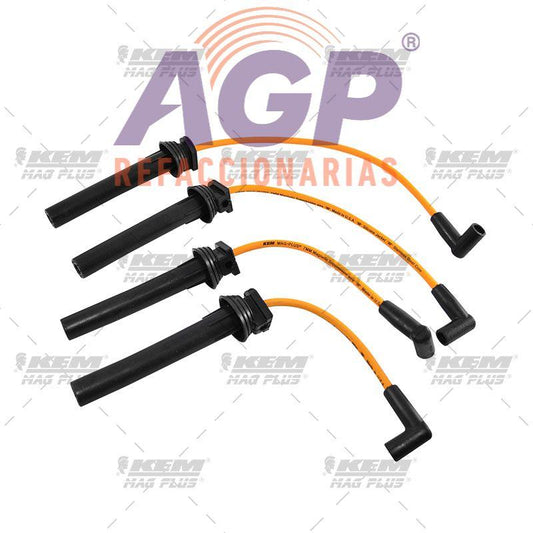 CABLES PARA BUJIAS MAG-PLUS  BMW 4 CIL. 1.6 LTS.  MINICOOPER 2002-2006
