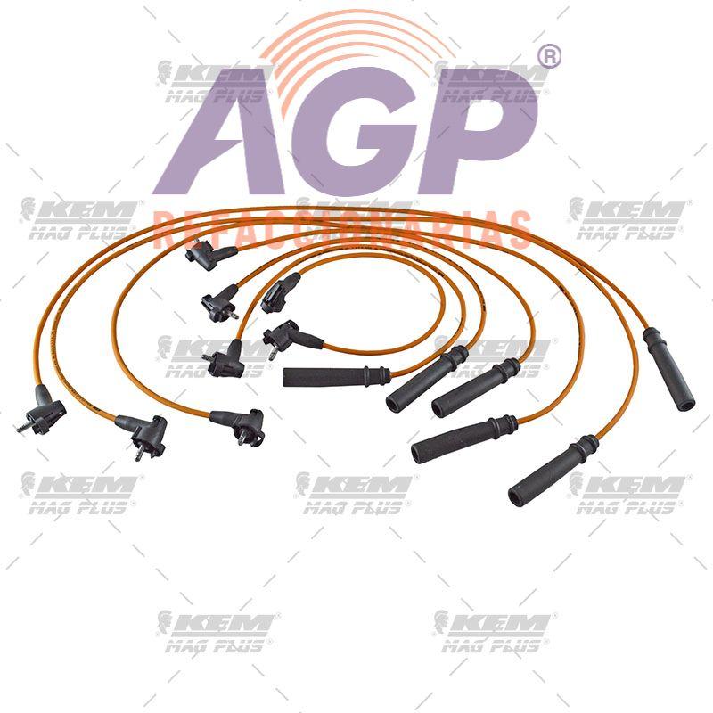 CABLES PARA BUJIAS MAG-PLUS  TOYOTA 4RUNNER IMP. 3.0 LTS. 6 CIL. 92-95 / PICK UP IMP. 3.0 LTS. 6 CIL. 92-95 / T100 IMP. 3.0 LTS. 6 CIL. 93-94