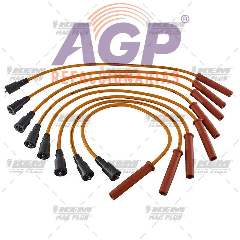 CABLES PARA BUJIAS MAG-PLUS  JEEP COMMANDER 3.7 LTS. 6 CIL. 09-10 / GRAND CHEROKEE 3.7 LTS. 6 CIL. 09-10 / LIBERTY 3.7 LTS. 6 CIL. 09-12 / RAM 1500 3.7 LTS. 6 CIL. 11-12 / FORD F150 IMP. 6.2 LTS. 8 C
