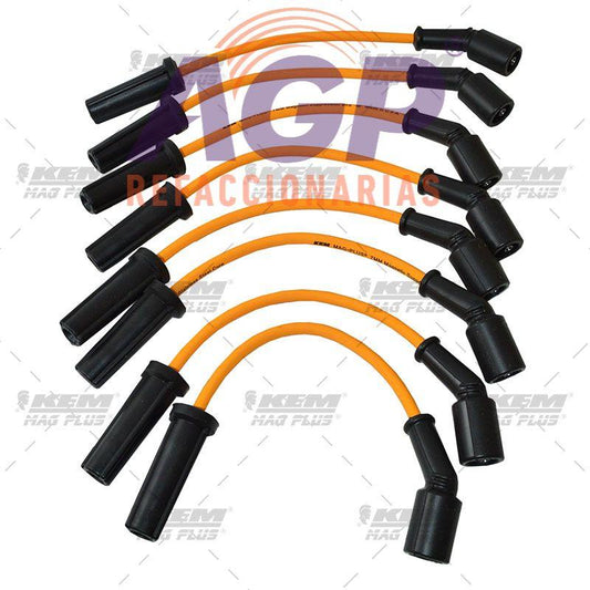 CABLES PARA BUJIAS MAG-PLUS  CHEVROLET CORVETTE 6.2 LTS. 8 CIL. 14-15