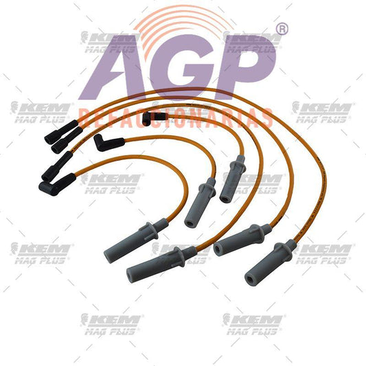 CABLES PARA BUJIAS MAG-PLUS  JEEP WRANGLER OHV 3.8 LTS. 6 CIL. 07-11
