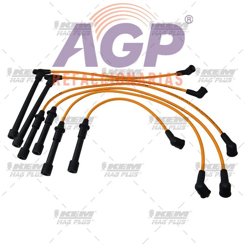CABLES PARA BUJIAS MAG-PLUS  NISSAN QUEST 3.3 LTS.6 CIL. 99-02 / MERCURY VILLAGER IMP. 3.3 LTS. 6 CIL. 99-02