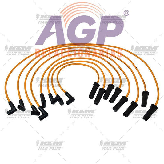 CABLES PARA BUJIAS MAG-PLUS  CADILLAC DEVILLE 4.9 LTS. 8 CIL. 92-95
