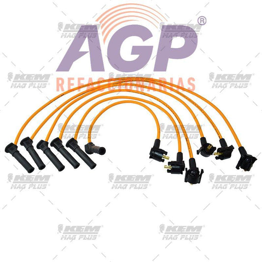 CABLES PARA BUJIAS MAG-PLUS  FORD EXPLORER OHV 4.0 LTS. 6 CIL. 02-10
