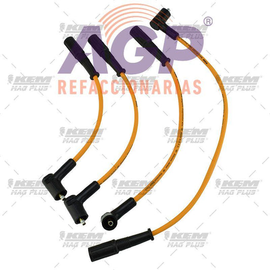 CABLES PARA BUJIAS MAG-PLUS  RENAULT SANDERO AUTHENTIQUE 1.6 LTS. 4 CIL. 10-11