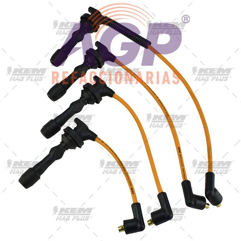 CABLES PARA BUJIAS MAG-PLUS  HYUNDAI GRAND I10 1.2 LTS. 4 CIL. 15-17
