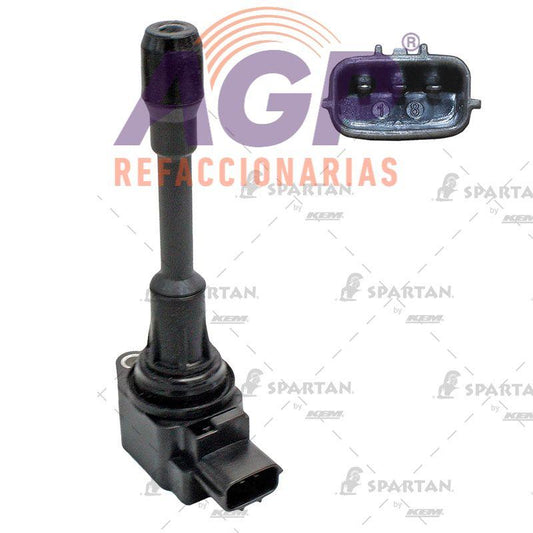 BOBINA ESTADOSOLIDO (ALTA ENERGIA) NISSAN XTRAIL 2.5 LTS. 4 CIL. 2014 / FRONTIER IMP. 2.5 LTS. 4 CIL. 05-16 / NP300 IMP. 2.4 LTS 4 CIL. 10-11 / NP300 IMP. 2.5 LTS. 4 CIL. 2010 /SUZUKI EQUATOR IM